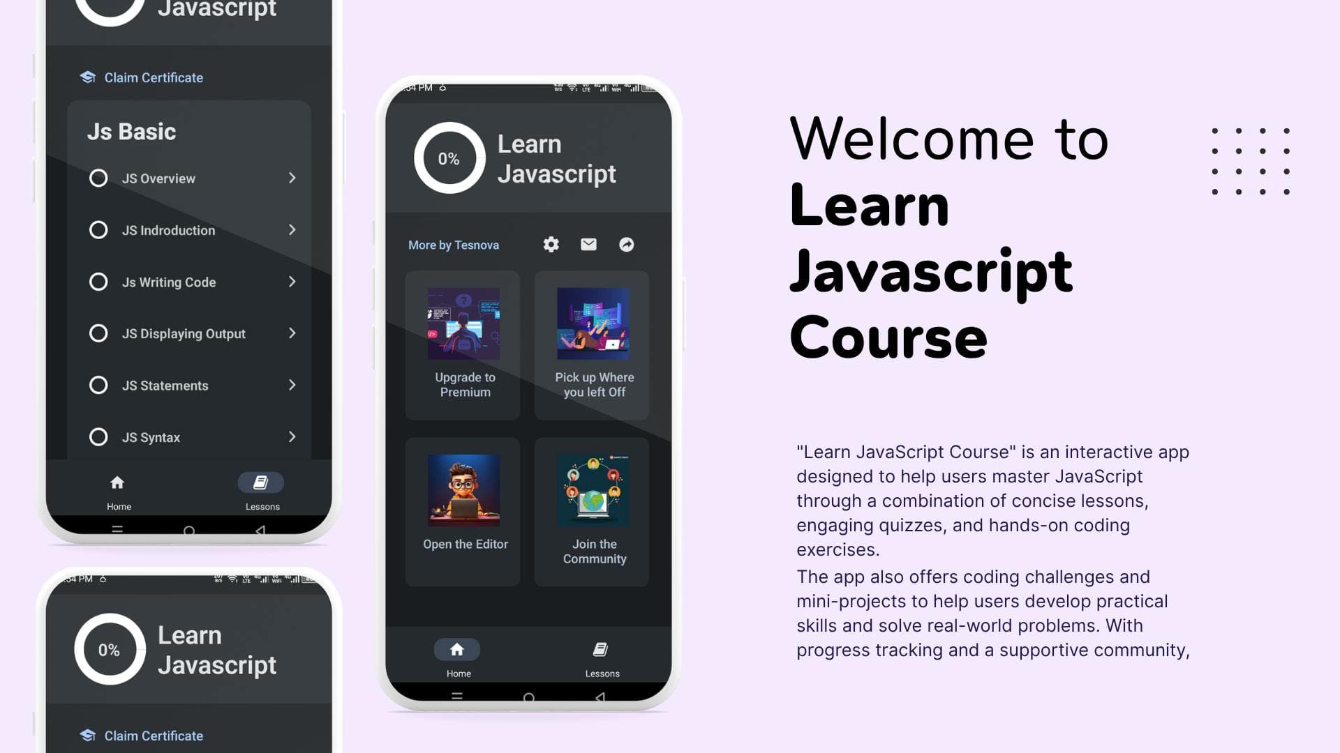 Learn JavaScript Course