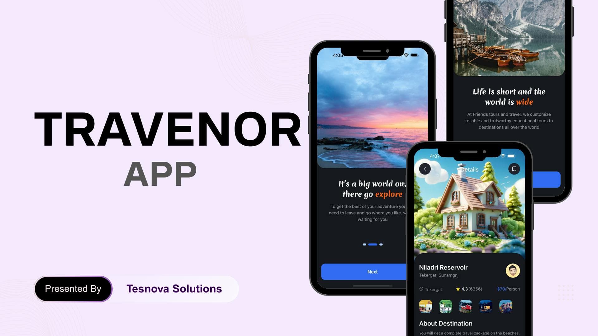 Travenor - Hotel Booking App